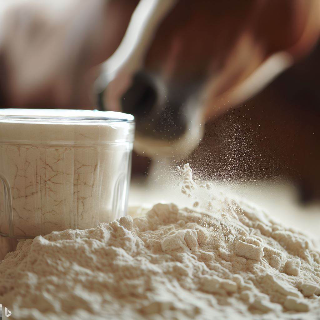 Du lait de jument loyphilisé Ecrin blanc