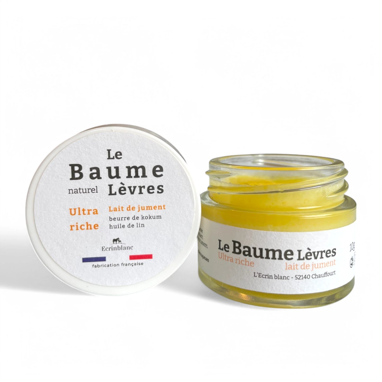 Le baume lèvres au lait de jument.