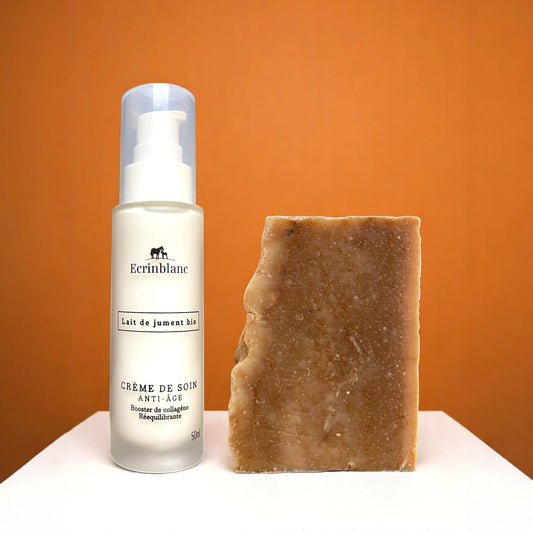 Crème anti-âge et savon nature - Coffret fête des mères