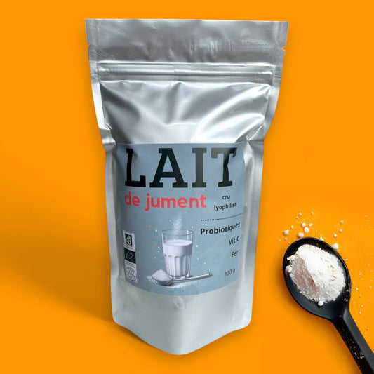 Lait de jument lyophilisé 100 grammes