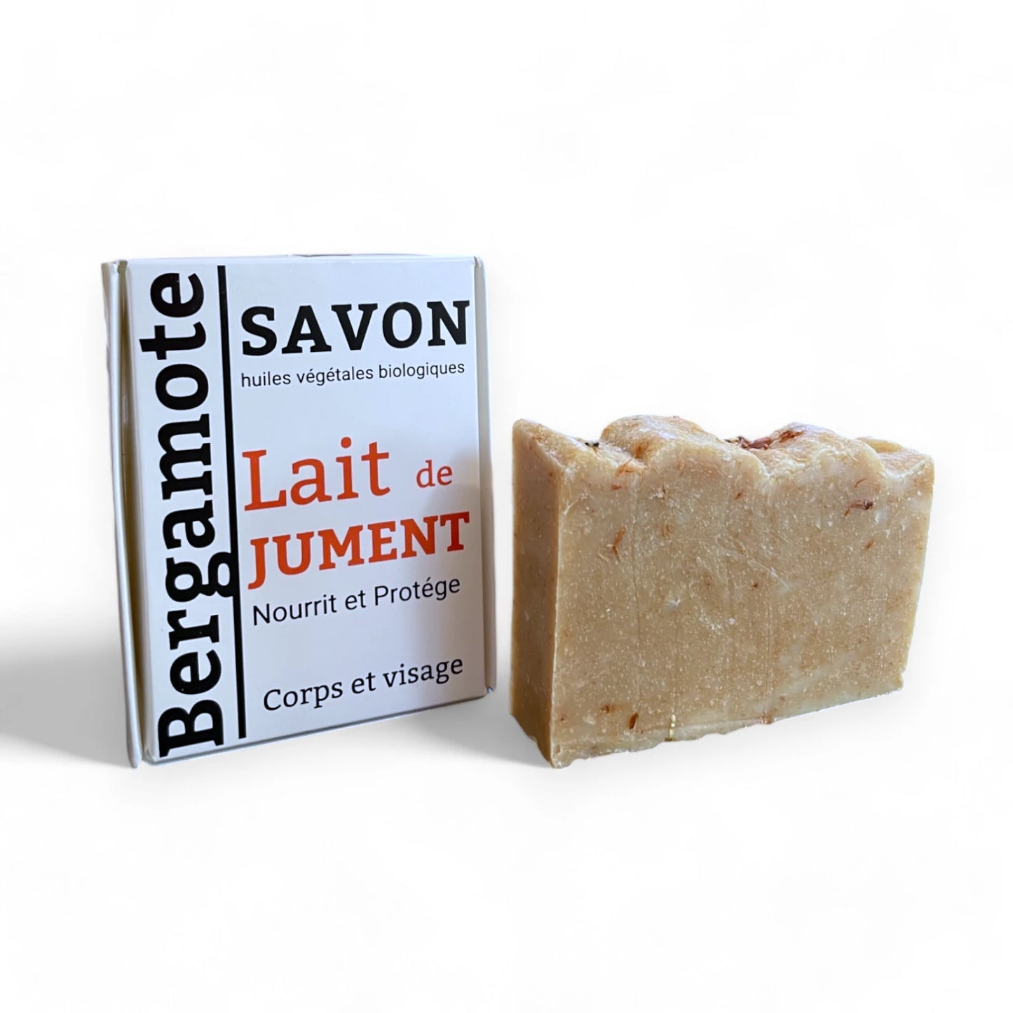 Savon bergamote au lait de jument